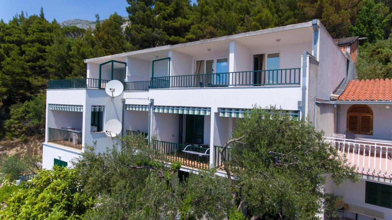 Apartments With A Parking Space Brela, Makarska - 11687 Luaran gambar