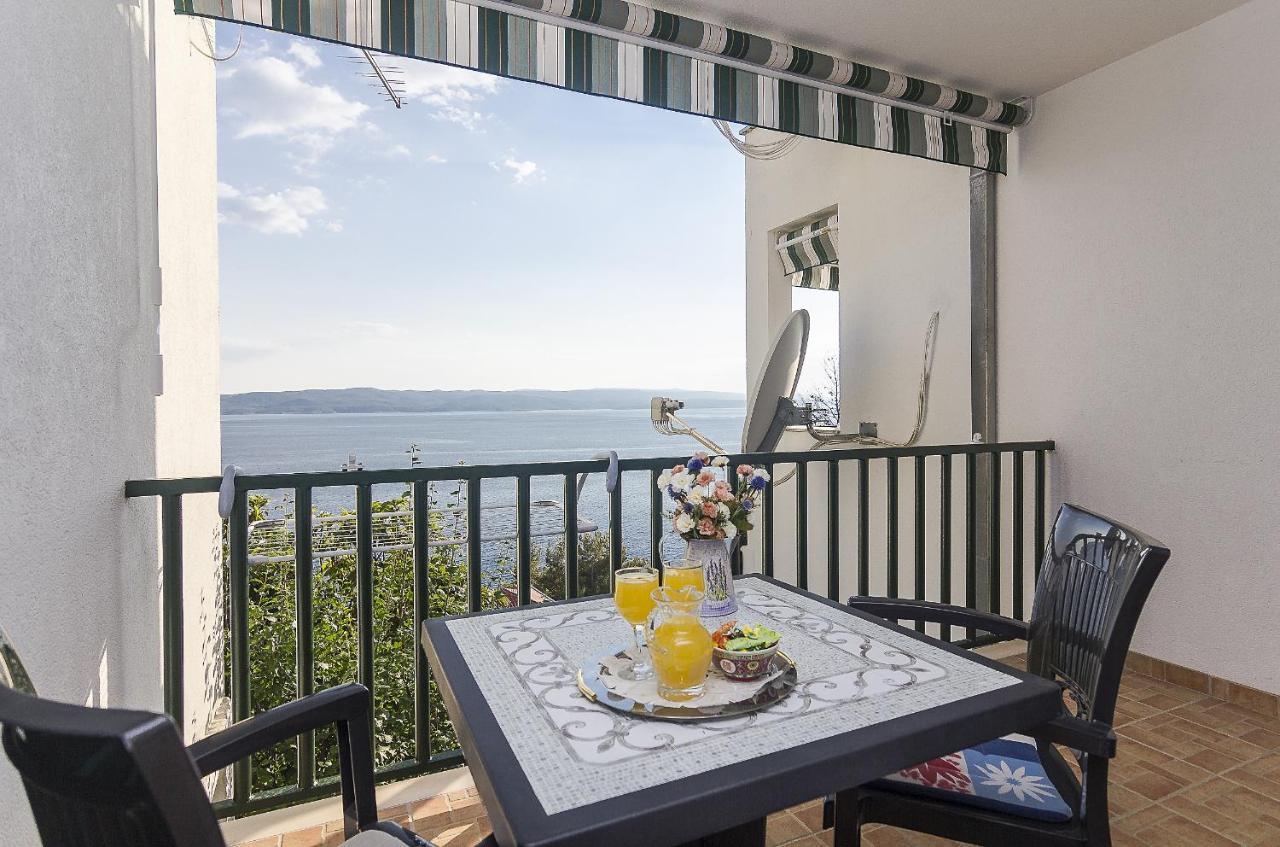 Apartments With A Parking Space Brela, Makarska - 11687 Luaran gambar